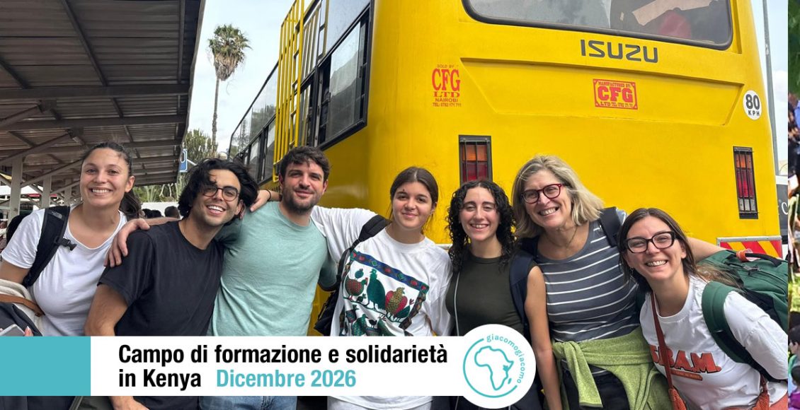 campo di formazione e solidarietà in kenya, dicembre 2026, giacomogiacomo ets