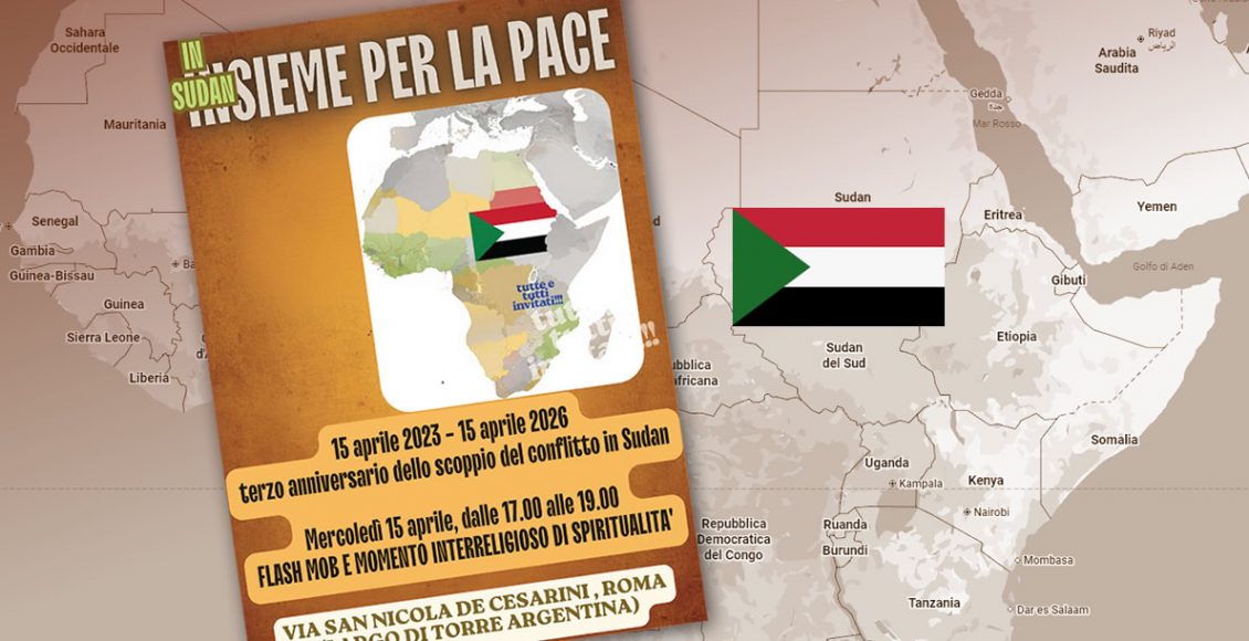 flash mob Sudan, 15 aprile 2026