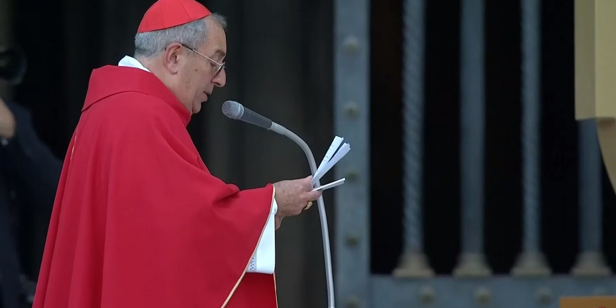Preghiera del cardinale vicario Angelo De Donatis nella Veglia di Pentecoste