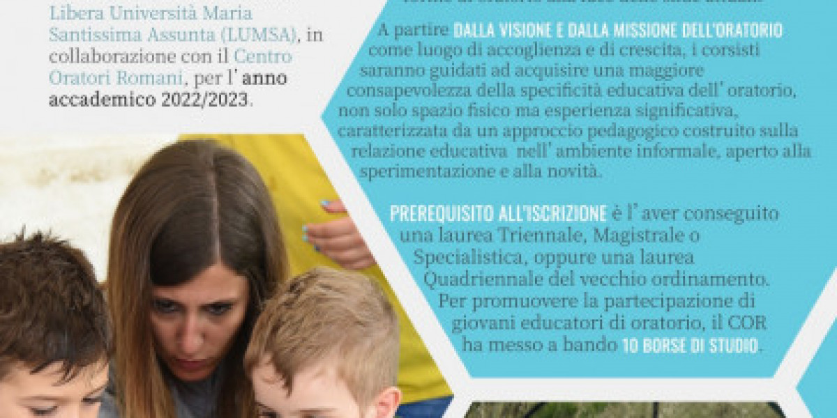 Corso di Perfezionamento in “Oratori e processi di educazione informale