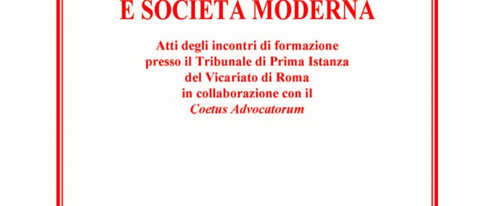 Incapacità matrimoniale e società moderna