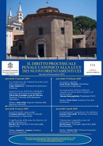 Il diritto processuale penale canonico alla luce dei nuovi orientamenti CEI