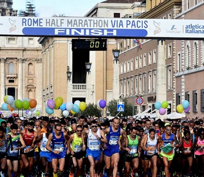 Rome Half Marathon Via Pacis