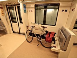 Bici sulla Metro C