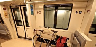 Bici sulla Metro C