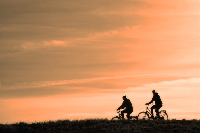 divino amore, ciclopellegrinaggio