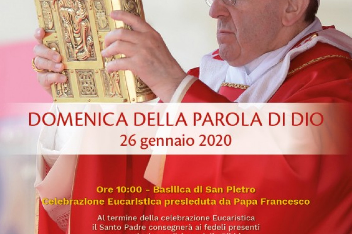  I° DOMENICA DELLA PAROLA DI DIO