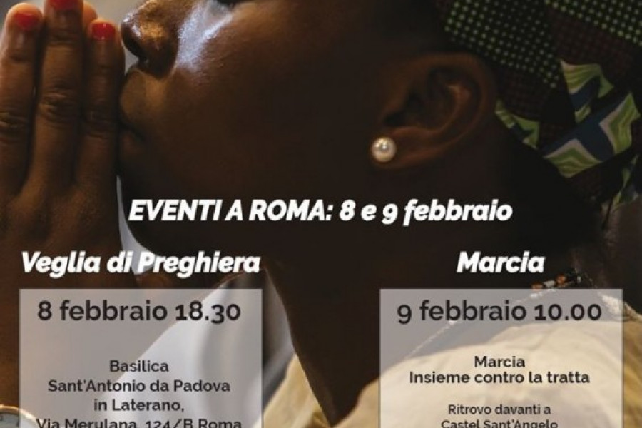 VEGLIA DI PREGHIERA E MARCIA CONTRO LA TRATTA DI PERSONE