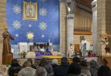 La visita di Reina a Nostra Signora di Guadalupe e San Filippo martire