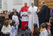 Il Papa al Sacro Cuore di Gesù a Castro Pretorio