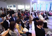 Il Rosario per il Papa con il cardinale Reina